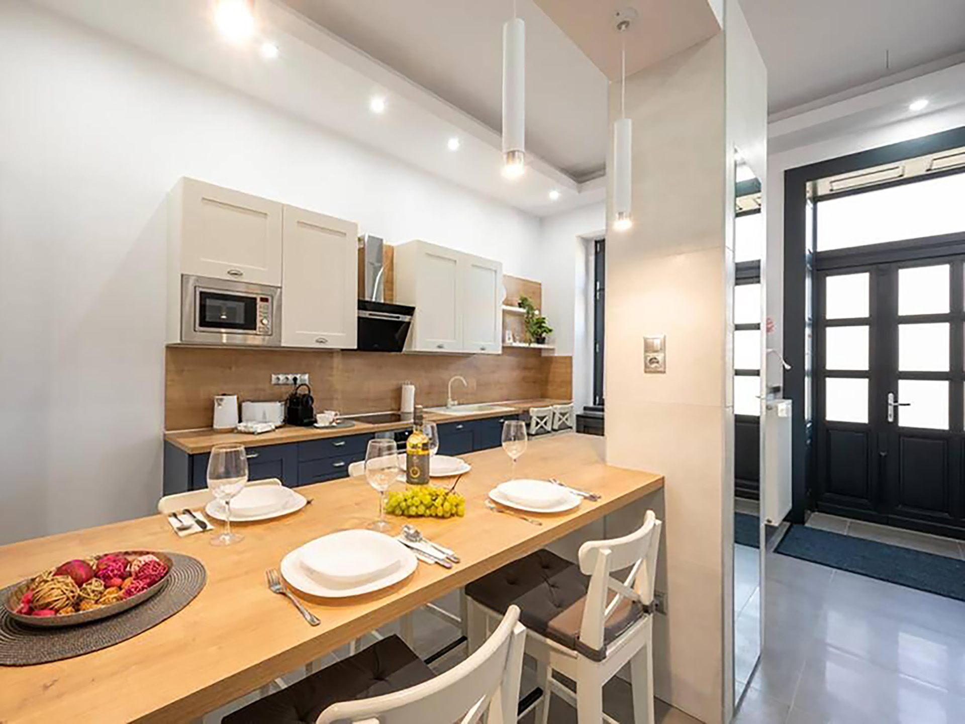 Luxus a város felett - konyha